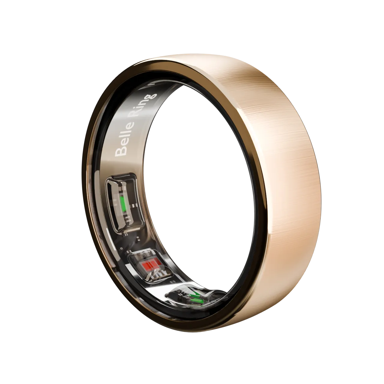 Belle Ring in rose gold titanium